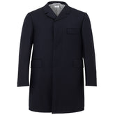 Thom Browne Elegant Wool Jacket in Signature Blue -   -  Thom Browne.